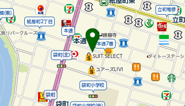 AUBE HAIR more(モア)広島2号店の地図画像