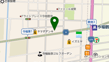 AUBE HAIR cara(カラ)今福鶴見店の地図画像