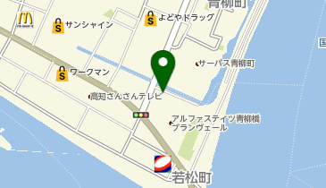 AUBE HAIR calmo(カルモ)高知2号店の地図画像