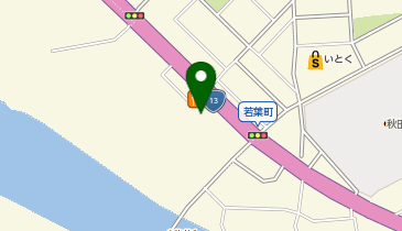 AUBE HAIR calro(カルロ)秋田店の地図画像