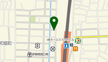 AUBE HAIR fiore(フィオーレ)京都桂店の地図画像