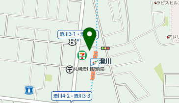 AUBE HAIR uel(ユエル)札幌澄川店の地図画像