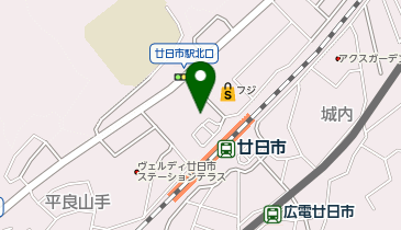AUBE HAIR coeur(クール)広島廿日市店の地図画像