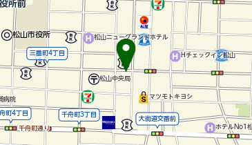 AUBE HAIR very(ベリー)松山店の地図画像