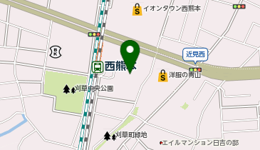 AUBE HAIR ice(アイス)刈草店の地図画像