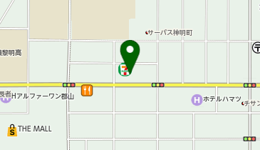 AUBE HAIR yua(ユア)郡山店の地図画像