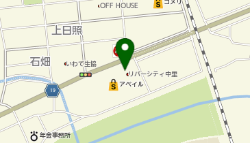 AUBE HAIR (verse)一関店の地図画像