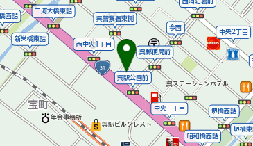 AUBE HAIR natula(ナチュラ)広島呉店の地図画像