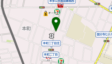 AUBE HAIR shine(シャイン)国分寺店の地図画像