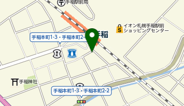 AUBE HAIR libre(リーブル)札幌手稲店の地図画像