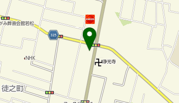 AUBE HAIR alina(アリーナ)会津若松の地図画像
