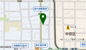 AUBE HAIR lapule(ラプレ)京都4号店の地図画像