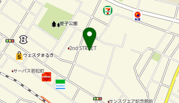 AUBE HAIR mist(ミスト)山口宇部の地図画像
