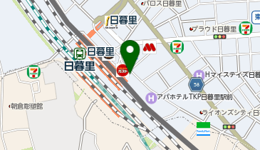AUBE HAIR eid(アイト)日暮里店の地図画像