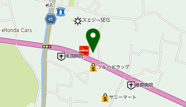 AUBE HAIR filia(フィリア)高知南国店の地図画像