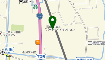 AUBE HAIR charm 福岡柳川店の地図画像