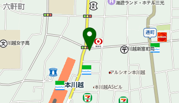 AUBE HAIR toll(トル)川越店の地図画像
