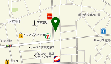 AUBE HAIR mona(モナ)宮崎店の地図画像