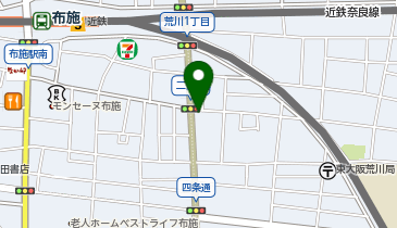 AUBE HAIR prime(プリム)布施店の地図画像
