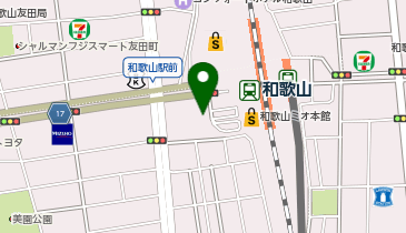 ジャンカラ JR和歌山店の地図画像