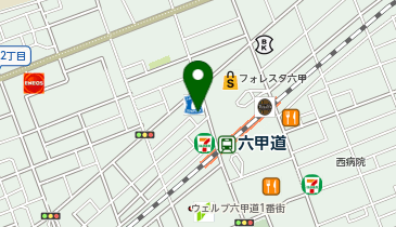ジャンカラ JR六甲道2号店の地図画像