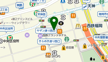 ジャンカラ 天神店の地図画像