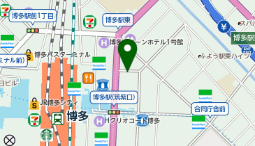 ジャンカラ 博多駅筑紫口店の地図画像
