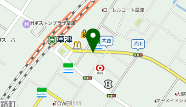 ジャンカラ 草津駅東口店の地図画像