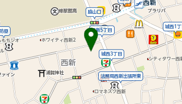 ジャンカラ 西新店の地図画像