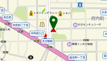 ジャンカラ 大分駅前店の地図画像