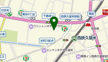 ジャンカラ 西鉄久留米駅前店の地図画像