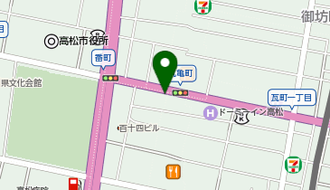 ジャンカラ 高松店の地図画像