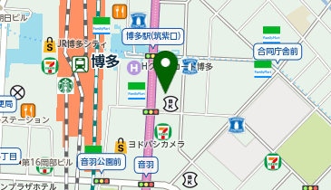 ジャンカラ 博多駅筑紫口2号店の地図画像