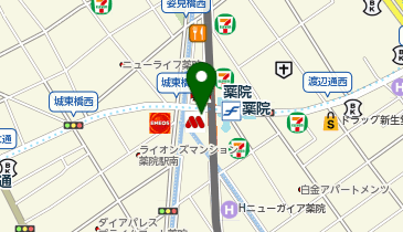 ジャンカラ 薬院駅前店の地図画像