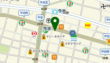 ジャンカラ 今池駅前店の地図画像