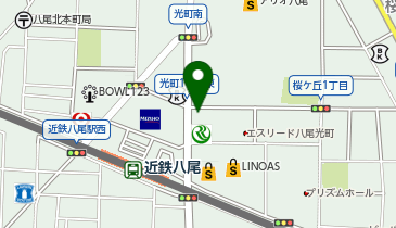 ジャンカラ 近鉄八尾店の地図画像