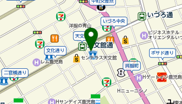 ジャンカラ 天文館通わっぜ駅前店の地図画像