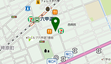 ジャンカラ JR六甲道駅みなみ店の地図画像