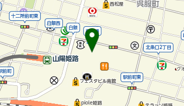 ジャンカラ 姫路セントラル店の地図画像