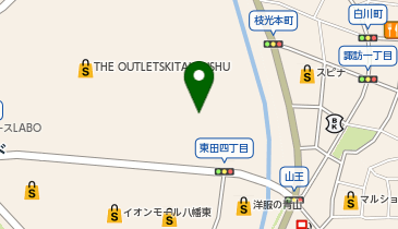 ジャンカラ ジ・アウトレット北九州店の地図画像