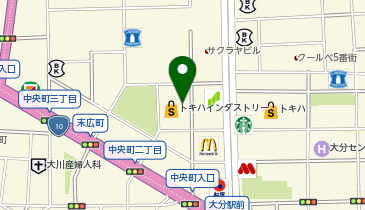 ジャンカラ セントポルタ中央町店の地図画像