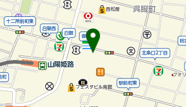 ジャンカラ 姫路駅前町店の地図画像