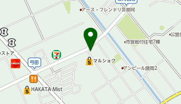 カットファクトリー 諸岡店の地図画像