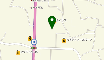 カットファクトリー&alpha; カインズ館山店の地図画像