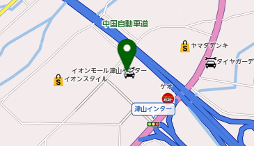 カットファクトリー イオンモール津山店の地図画像