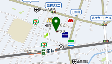 カットファクトリー 田無アスタ店の地図画像