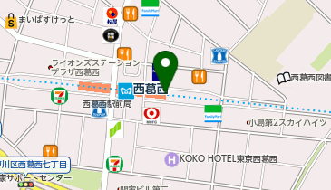 カットファクトリー 西葛西店の地図画像