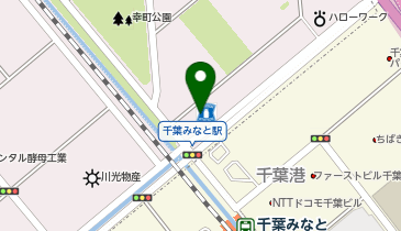 カットファクトリー 千葉幸町店の地図画像