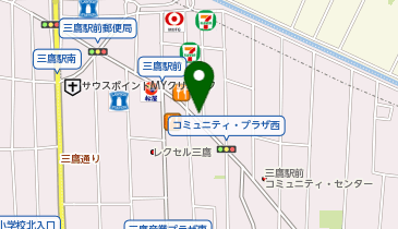 カットファクトリー 三鷹店の地図画像