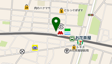 カットファクトリー お花茶屋店の地図画像